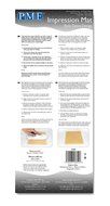 PME Bold Zebra Design Impression Mat, One Size, Transparent N2