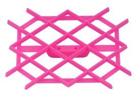 FOUR-C Cake Tools Embossing Fondant Cutter Sugarcraft Cutter for Cupcake Decorating Color Red