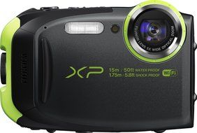 Fujifilm FinePix XP80 Waterproof Digital Camera with 2.7-Inch LCD (Graphite Black) N3