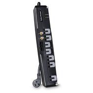 CyberPower CSHT808TC Home Theater 8-Outlets Surge Suppressor 8FT Cord and AV protection 2850 Joules N10