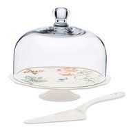 Lenox Butterfly Meadow Scalloped Oval Baker N2