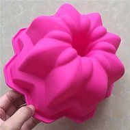 Longzang Large Flower Hollow Silicone Mold for Cake Baking N3