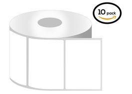 3 Inch Core - 2 x 1.5 Zebra Compatible Direct Thermal Labels 10 Rolls for Zebra Industrial Printer S4M Z4M 105SE...