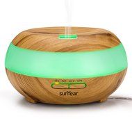Aromatherapy Essential Oil Diffuser - 300ml Aroma Essential Oil Cool Mist Humidifier with Adjustable Mist Mode... N2