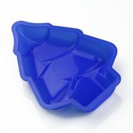 Wholeport Silicone Baking Cake Mold Christmas Tree Bakeware Tools