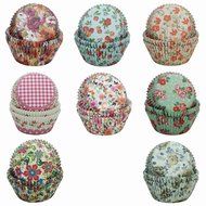 SophieBella 8 kinds Flower Muffin Liner Cupcake-Liner, 400 Count N5