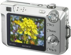 Sony Cybershot DSC-W100 8.1MP Digital Camera with 3x Optical Zoom N10