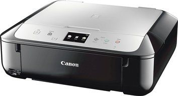 Canon - PIXMA MG6821 Wireless All-In-One Printer - Black/Silver N2