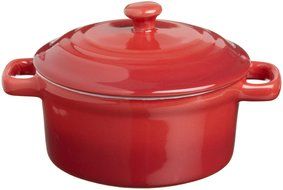 Tognana Mininova 5-Inch Minicasserole with Lid Lory, Red,1-Piece