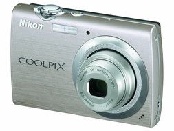 Nikon Coolpix S230 10MP Digital Camera with 3x Optical Zoom and 3 inch Touch Panel LCD (Plum) N22