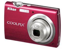 Nikon Coolpix S230 10MP Digital Camera with 3x Optical Zoom and 3 inch Touch Panel LCD (Plum) N23