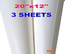 3 sheets of 20"x 1 FOOT(12 Inch) Dingword heat transfer Vinyl / film,IRON ON T-shirt Heat Transfer, Craft Garment... N2