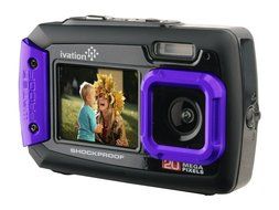 Ivation 20MP Underwater Shockproof Digital Camera &amp; Video Camera w/Dual Full-Color LCD Displays &ndash; Fully Waterproof... N8