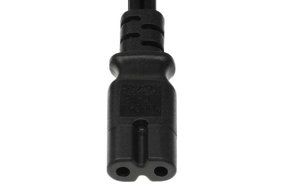 SF Cable, 6ft C7 to C8 USA with 18/2 SPT-2 Extension Power Cord