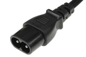 SF Cable, 6ft C7 to C8 USA with 18/2 SPT-2 Extension Power Cord N2
