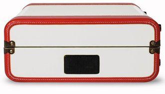 Crosley CR6019A-BR Executive Portable USB Turntable with Software for Ripping &amp; Editing Audio, Brown &amp; Black N8
