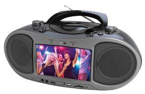 NAXA Electronics NDL-256 7" Bluetooth DVD Boombox
