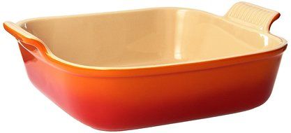 Le Creuset Heritage Stoneware 9" Square Dish, White