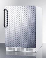 Summit AccuCold AL750DPL 24&quot; 5.5 Cu. Ft. Capacity Freestanding All-Refrigerator with Automatic Defrost Adjustable...