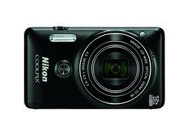 Nikon COOLPIX S6900 Digital Camera with 12x Optical Zoom and Built-In Wi-Fi (Black) N9