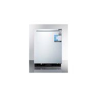 FF590SSHHMEDDT 24&quot; wide frost-free built-in undercounter all-refrigerator with internal fan, traceable thermometer...
