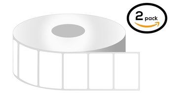 1 Inch Core - 1 x 1 Zebra Compatible Direct Thermal Quick Remove REMOVABLE Labels 02 Rolls for Zebra Desktop Printer... N2