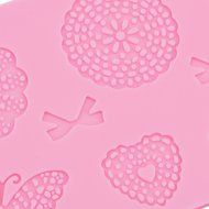 Surepromise Lace Silicone Mold Mould Fondant Cake Decoration Baking Bakeware Flower 2PCS