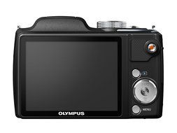Olympus SP-720UZ 14MP 26x Opt Zoom 3-Inch LCD Digital Camera - Black N5
