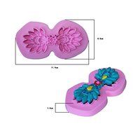 3D Gemstone Jewelry Silicone Fondant Mold Cake Decoarting Mould N2
