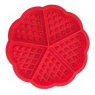 Square Waffle Mold Oven For Food-grade Silicone Mold DIY Muffin/Checkered Nestle Mold . (round)