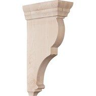 Ekena Millwork CORW03X06X12RJGM 3W x 6 1/2D x 12H Large Rojas Wood Corbel, Mahogany by Ekena Millwork