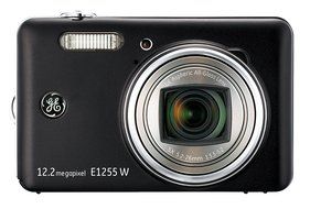 GE 1255W-SL 12MP Digital Camera with 5X Optical Zoom and 3.0-Inch LCD Screen with Auto Brightness (Silver) N7