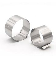 GAMT 6-10CM Adjustable Round Mousse Ring 2 Pcs