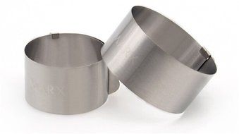 GAMT 6-10CM Adjustable Round Mousse Ring 2 Pcs N2