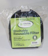 4 Eureka DCF11 Quick Up Washable Dust Cup Filters, Part # 39657, Designed &amp; Engineered by Crucial Vacuum N2