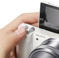 Sony a5100 16-50mm Mirrorless Digital Camera with 3-Inch Flip Up LCD (White) N41
