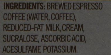 Starbucks Double Shot Espresso Light 6.5 Fl Oz (4 Count) N3