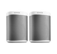 SONOS PLAY:1 2-Room Streaming Music Starter Set Bundle (White) N2