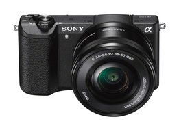 Sony a5100 16-50mm Mirrorless Digital Camera with 3-Inch Flip Up LCD (White) N42