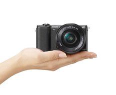 Sony a5100 16-50mm Mirrorless Digital Camera with 3-Inch Flip Up LCD (White) N43
