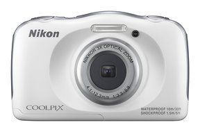 Nikon COOLPIX S33 Waterproof Digital Camera (Blue) N7