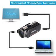 Camera Camcorders, Besteker Portable Digital Video Camcorder HD 1080P DV 3.0 Inches Touch Screen Support 64G SD... N12