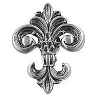 Sierra Lifestyles SL-681216 Pewter Fleur De Lis Cab Knob by Sierra Lifestyles