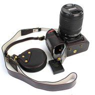 xhorizon TM FL1 Full Protection Bottom Opening Version Protective Leather Camera Case Bag with Tripod Design for... N24