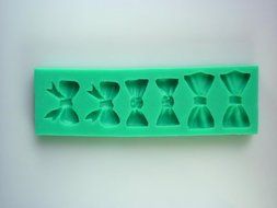 Love Bow Shape Silicone Soap Mold Fondant Cake Decorating Styling Tools Bakeware Cooking Tools Kitchen Accessories