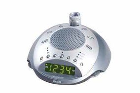 HoMedics SS-4000 Sound Spa Classic Deluxe Clock Radio &amp; Sound Machine with Time Projection