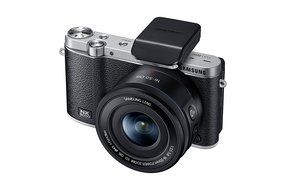 Samsung NX3000 Wireless Smart 20.3MP Mirrorless Digital Camera with 16-50mm OIS Power Zoom Lens and Flash (Black) N65