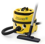 Numatic Hi-Power Canister Vacuum Cleaner with Accessory Tool Kit, JVP180-1, "James" (Color: Yellow) N2