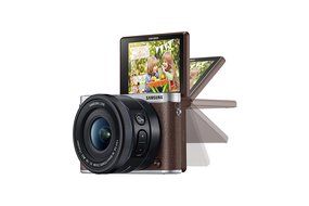 Samsung NX3000 Wireless Smart 20.3MP Mirrorless Digital Camera with 16-50mm OIS Power Zoom Lens and Flash (Black) N73