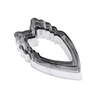 SUIE Stainless Steel Biscuit Baking Mold Peony Flower Leaf Fondant Cake Biscuit Pastry Baking Cookies Cutter Pastry... N2